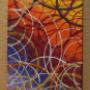 Concentrico- acrilico su tela-dim. 112,5x82,5