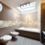Piastrelle in dibond per bagni