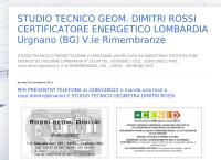 Sito di Studio Tecnico Geom. Dimitri Rossi
