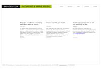 Basaglia.com - Packaging & Brand Design