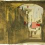 "Un passo indietro 3: panni stesi" quadro