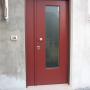 PORTA BLINDATA DA ESTERNO CON VETRO BLINDATO
