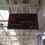 Tabellone presso stabilimento Maserati di Modena