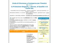 Grate Di Sicurezza a Scomparsa Per Finestre