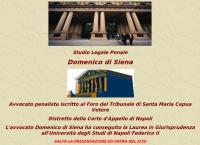 Sito di Studio Legale Penale Domenico Di Siena