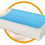 Guanciali soft gel doppia onda