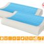 Guanciali soft gel doppia onda