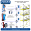 Distribuzione sul ponteggio