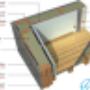 Parete in legno calcestruzzo Aria