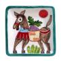 Piatto Linea Folk cm24x24