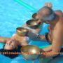 trattamento in acqua con le campane tibetane