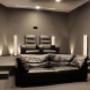 Home cinema - vista posteriore surround