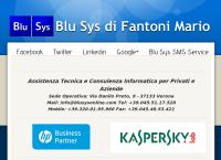 Sito di Blu Sys di Fantoni Mario