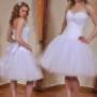 abito sposa corto