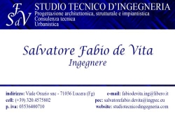 studio tecnico d'ingegneria ing. Salvatore Fabio de Vita