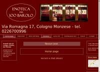 Sito di Enoteca Dei 100 Barolo Snc Di Primo - Graziano E Ridolfi Enoteca Trattoria