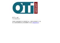 Sito di OTI SRL O.T.I. SRL