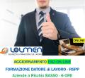 Corso on line AGG DATORE di LAVORO RSPP BASSO 6 ore