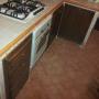 cucina in lamellare di rovere tinta 2 foto