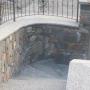 scala in serizzo e rivestimento muri in pietra nat