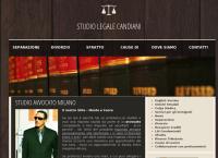 Sito di Studio Legale Candiani