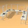 Linea di montaggio manuale Easysae Fly-System