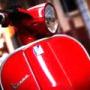 Potete andare in Vespa