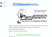 Sito di Paini Sistemi - Italcaccia (S.r.l.)