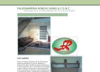 Sito di Falegnameria Ronchi Ivano e C SNC