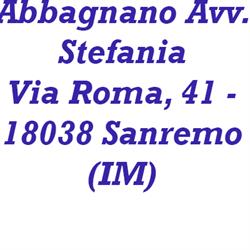 Abbagnano Avv. Stefania