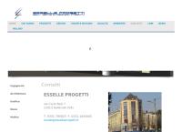 Sito di Esselle Progetti SRL Ingegneria Architettura Grafica Pubblicitaria