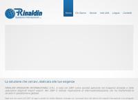 Sito di Rinaldin Spedizioni Internazionali SRL