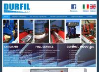Sito di Durfil S.r.l. Affilatura Vendita Lame
