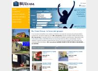 Sito di Agenzia Immobiliare blu Casa Group