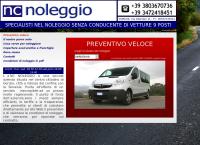 Sito di Autonoleggio Nc Noleggio Gorizia