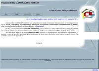 Sito di Caporaletti Geom. Marco Impresa Edile