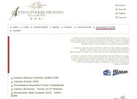 Sito di Hotel Antico Podere Propano