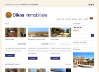 Sito di Oikos Immobiliare Snc Di Prado E Selvaggio