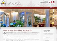 Sito di Hotel Alba Sul Mare Srl