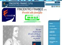Sito di Fincentro Finance S.p.a.