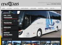 Sito di Mattuzzi Noleggio Autobus e Minibus