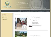 Sito di Hofer Property Agency