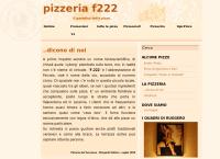 Sito di Bar Pizzeria Trattoria F222 Di Rubele Agnese