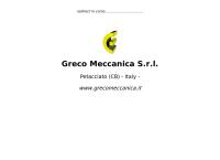 Sito di Greco Meccanica S.r.l. Costruzioni Meccaniche a Pressione