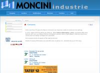 Sito di Moncini Industrie S.r.l. Tagliatura e Piegatura Lamiere