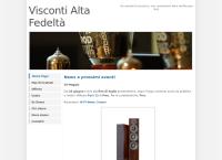 Sito di Visconti Alta Fedeltà Di Visconti Giorgio & C. (S.a.s.)