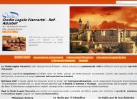 Sito di Studio Legale Fiaccarini