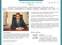 Sito di Studio Legale Avvocato Daniele Manca