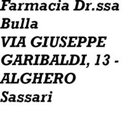 Farmacia Dr.ssa Bulla