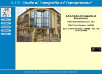 Sito di S. T. e. Studio Di Topografia ed Espropriazioni